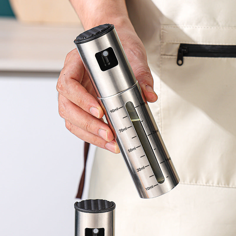 Oil Spray Bottle | Stainless Steel Spray Can | Topsuper