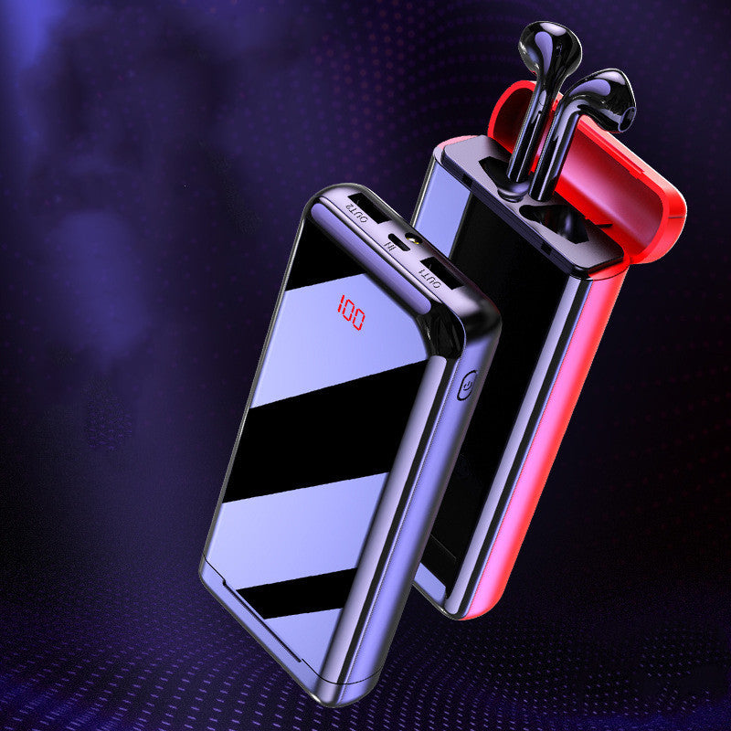 Power Bank with Earbuds | Bluetooth Headset | Topsuper