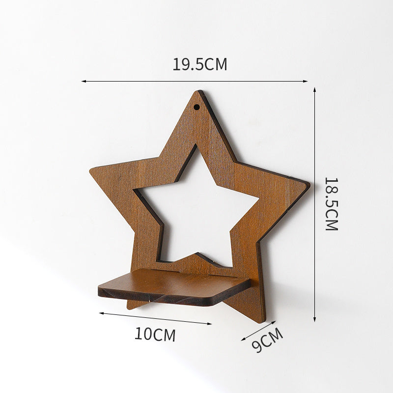 Retro Wall Decor | Solid Wood Shelving | Topsuper