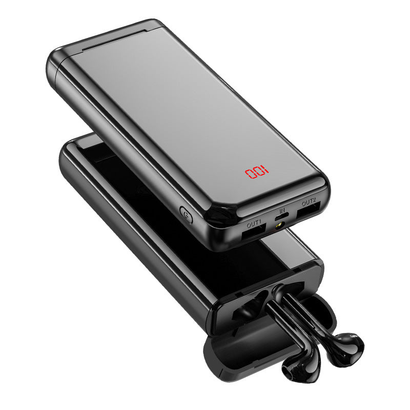 Power Bank with Earbuds | Bluetooth Headset | Topsuper