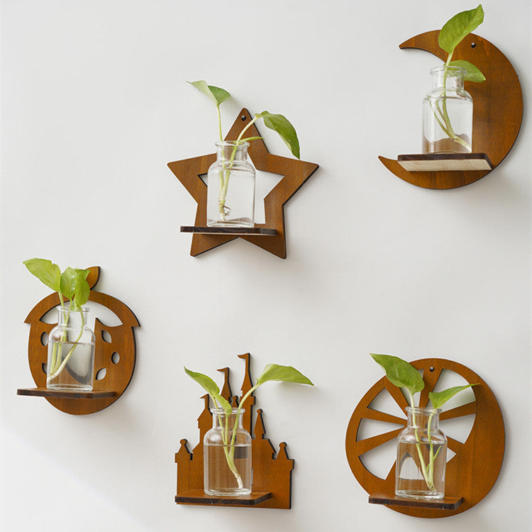 Retro Wall Decor | Solid Wood Shelving | Topsuper