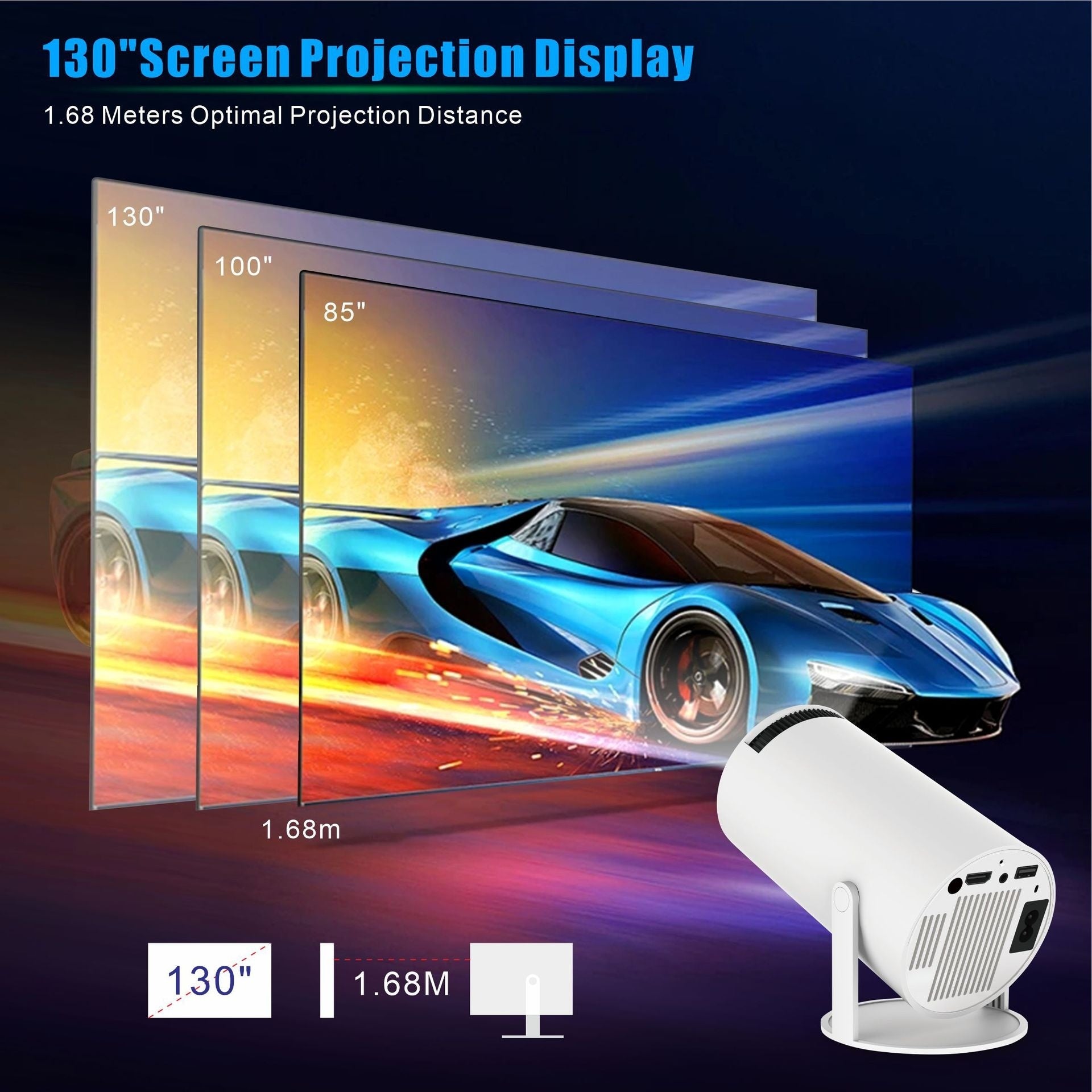 Portable Theater Projector | Home Theater Projector | Topsuper