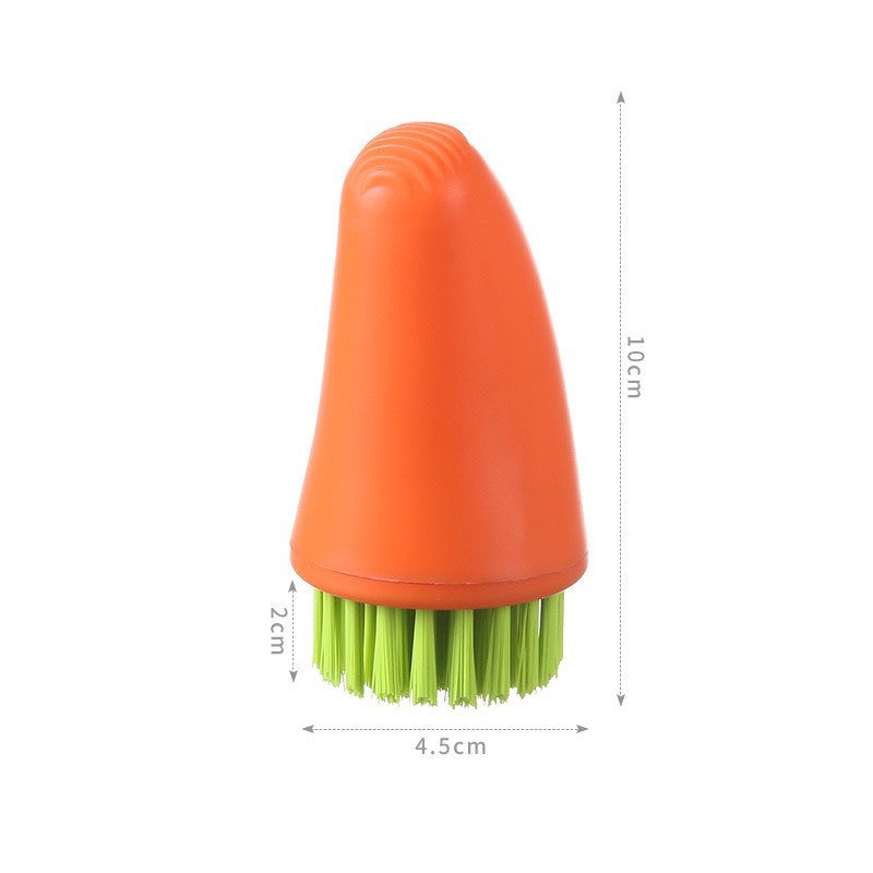 Multifunctional Carrot Brush | Carrot Shaped Brush | Topsuper
