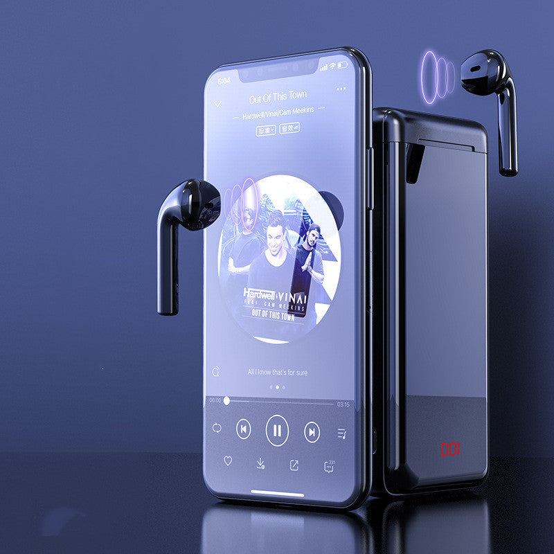 Power Bank with Earbuds | Bluetooth Headset | Topsuper