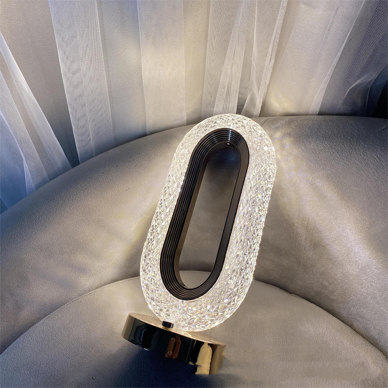Simple Light Luxury Crystal Lamp