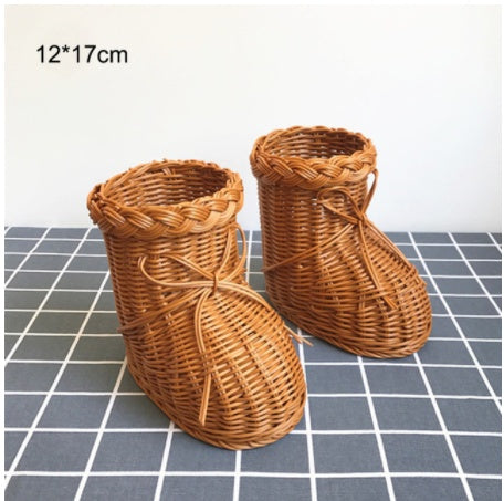 Creative Rattan Fruit Basket
