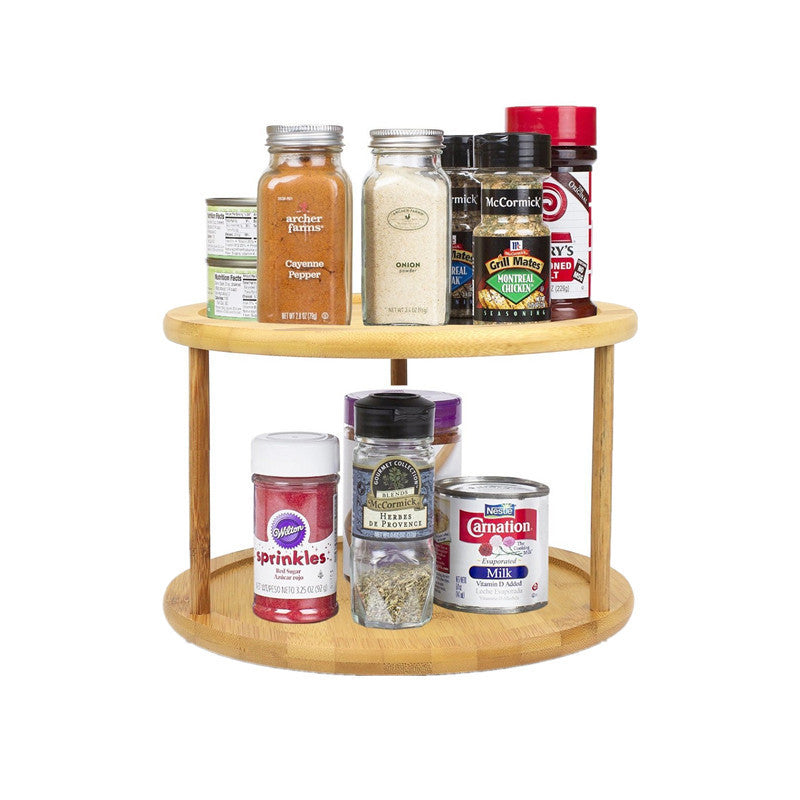 Bamboo Turntable Organizer | Turntable Storage Organizer | Topsuper