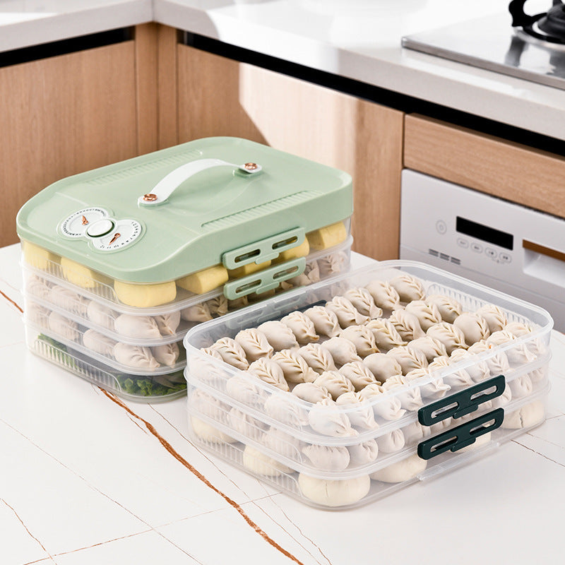 Dumpling Storage Box | Refrigerator Dumpling Box | Topsuper