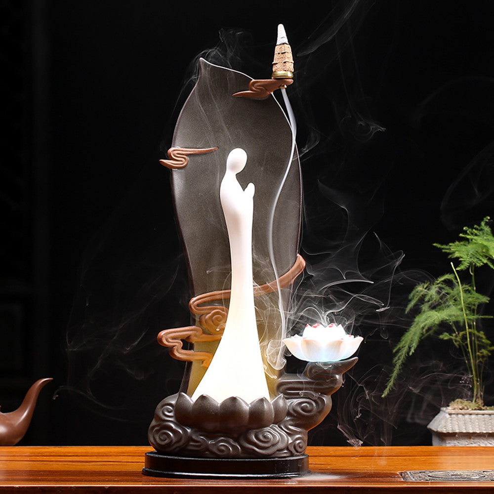 Backflow Incense Burner | Tea Backflow Fragrance | Topsuper