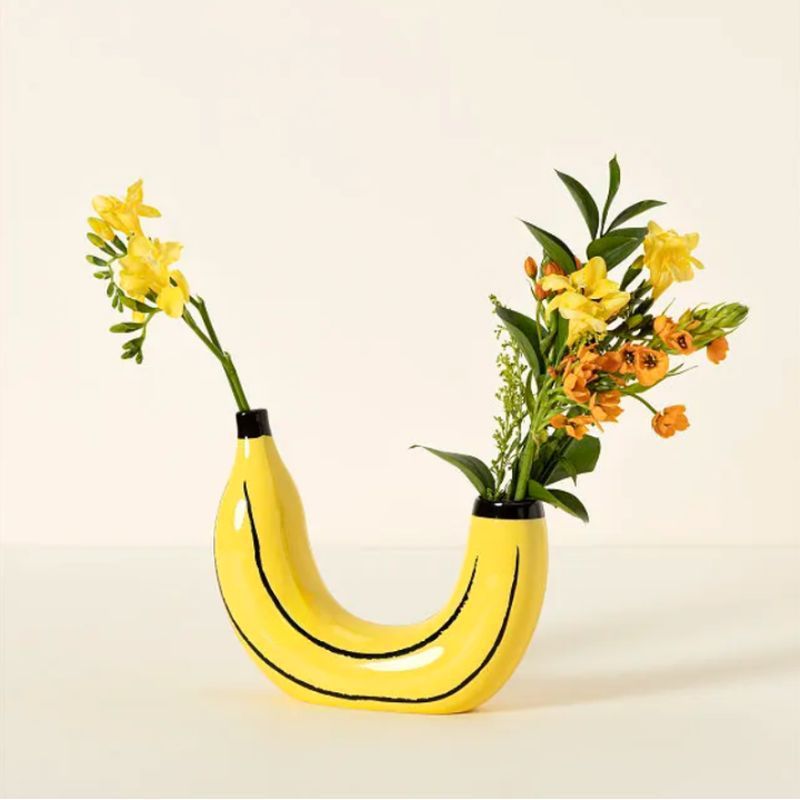 Banana Flower Vase | Simple Banana Vase | Topsuper