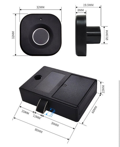 Electronic Cabinet Lock | Smart Drawer Lock | Topsuper