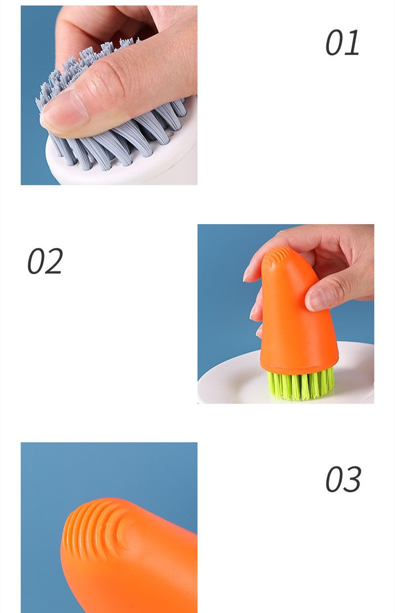 Multifunctional Carrot Brush | Carrot Shaped Brush | Topsuper