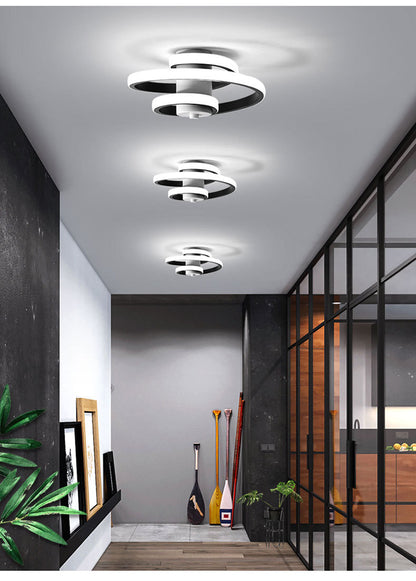 Simple Modern Metal LED Ceiling Light
