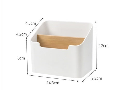 Plastic Pen Holder | Tabletop Storage Box | Topsuper