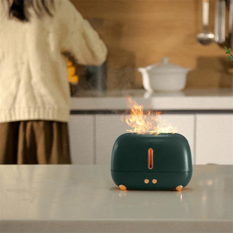 Upgraded Flame Fireplace Aroma Diffuser Humidifier