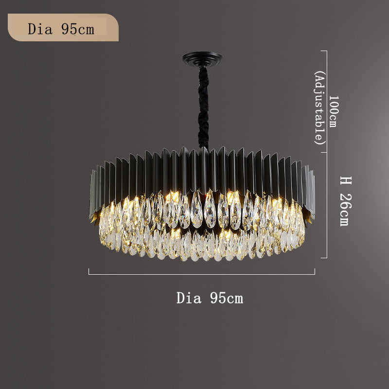 Black Crystal Lighting | Modern Crystal Lighting | Topsuper