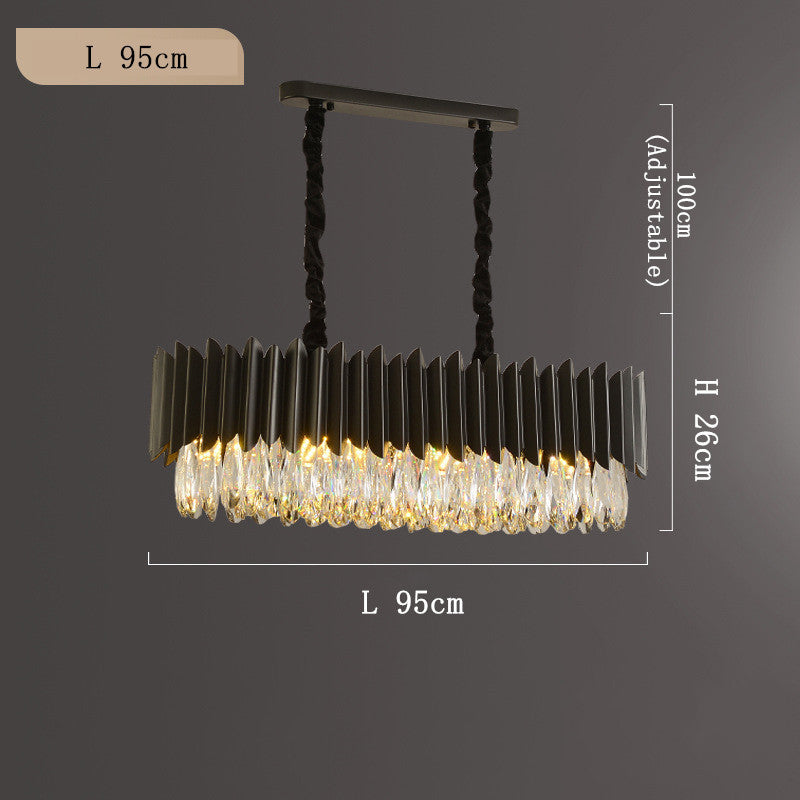 Black Crystal Lighting | Modern Crystal Lighting | Topsuper