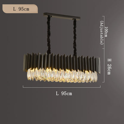 Black Crystal Lighting | Modern Crystal Lighting | Topsuper