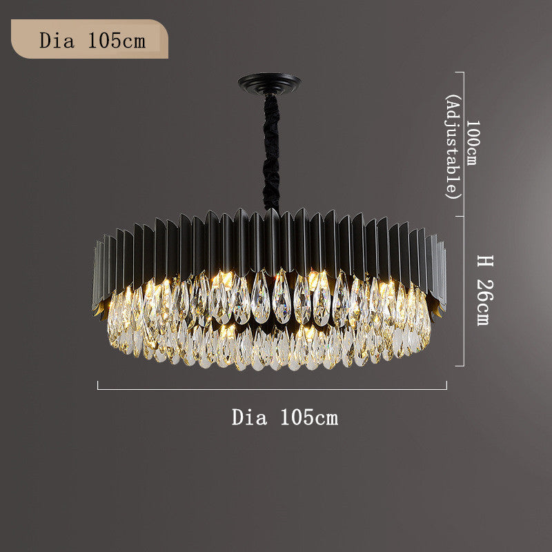 Black Crystal Lighting | Modern Crystal Lighting | Topsuper