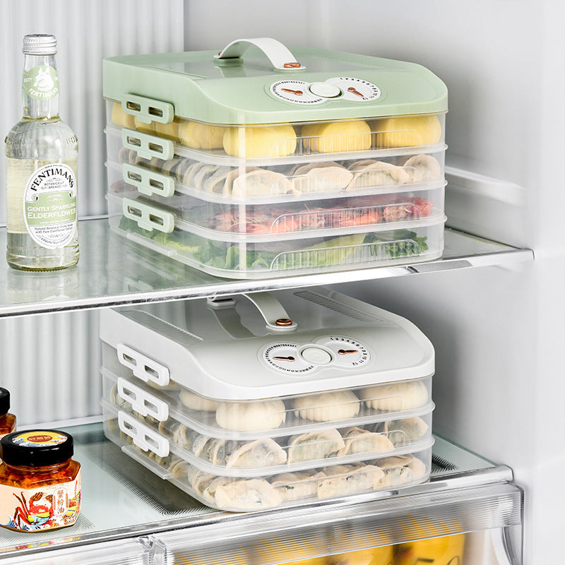 Dumpling Storage Box | Refrigerator Dumpling Box | Topsuper