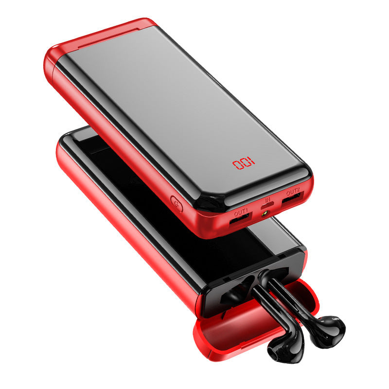 Power Bank with Earbuds | Bluetooth Headset | Topsuper