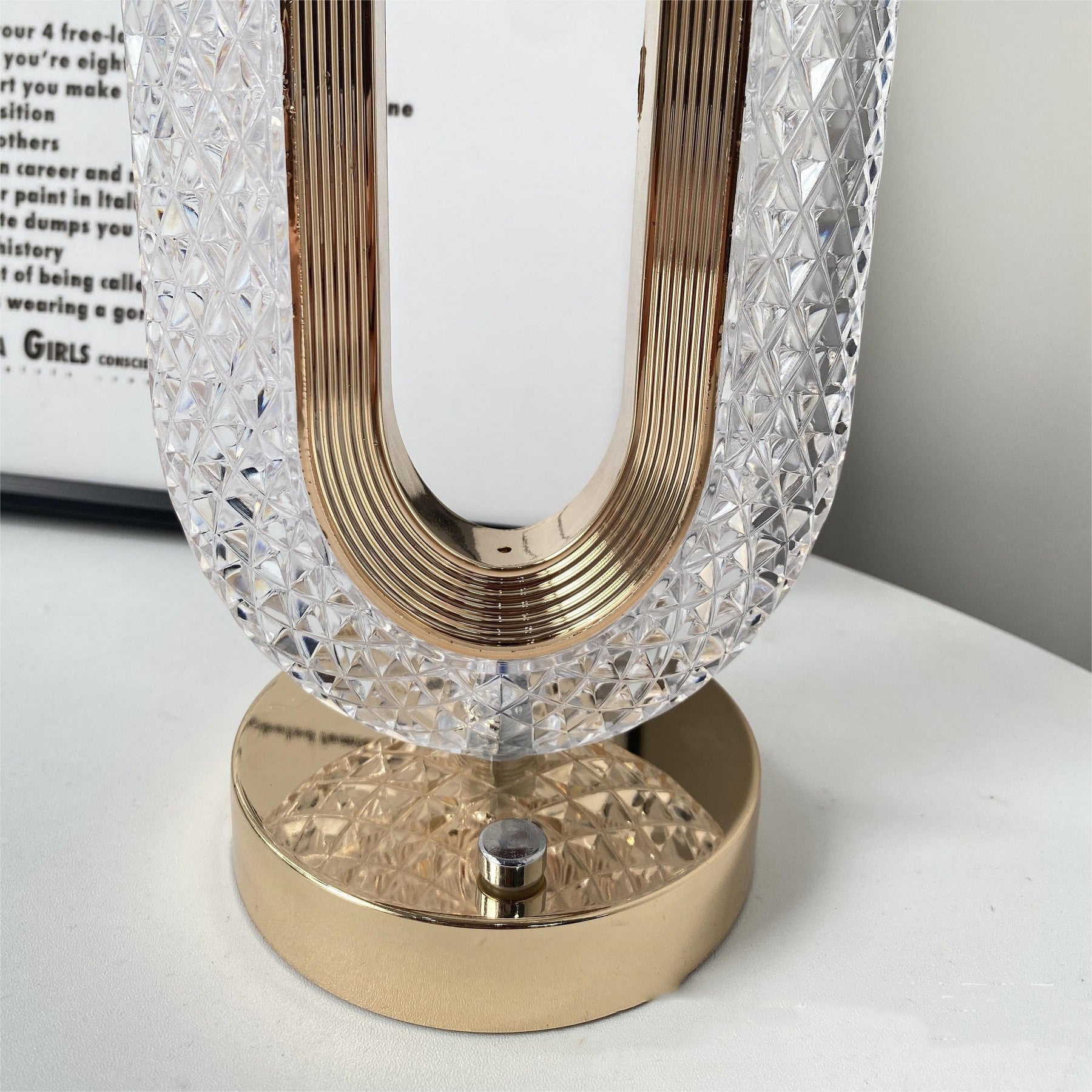 Luxury Crystal Lamp | Crystal Light Lamp | Topsuper