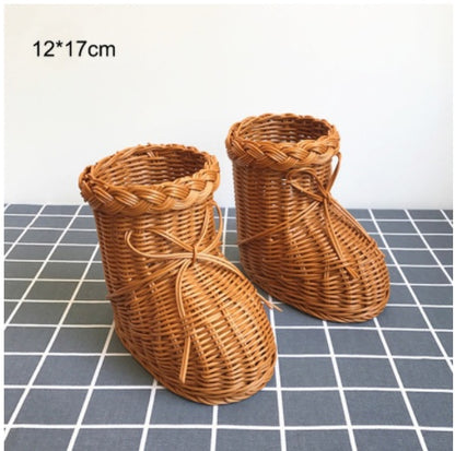 Creative Rattan Fruit Basket