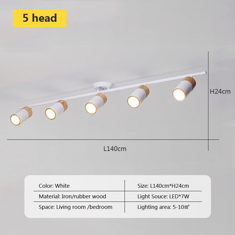 Scandinavian Minimalist Track Lighting