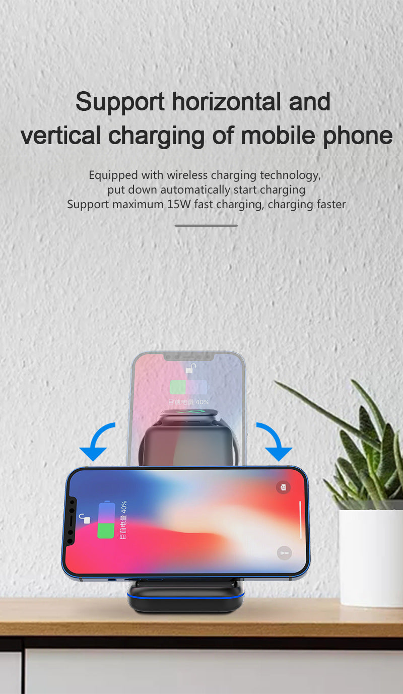Wireless Charging Stand | 3 in 1 Charging Stand | Topsuper