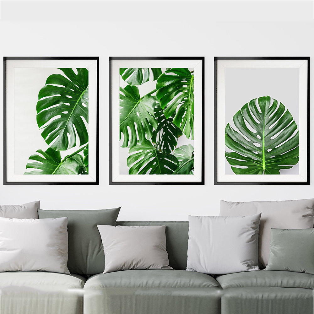 Green Plant Canvas Painting | Green Plant Painting | Topsuper