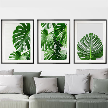 Green Plant Canvas Painting | Green Plant Painting | Topsuper