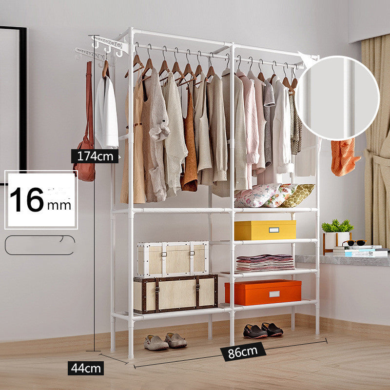 Dormitory Rental Room Storage Clothes Rack