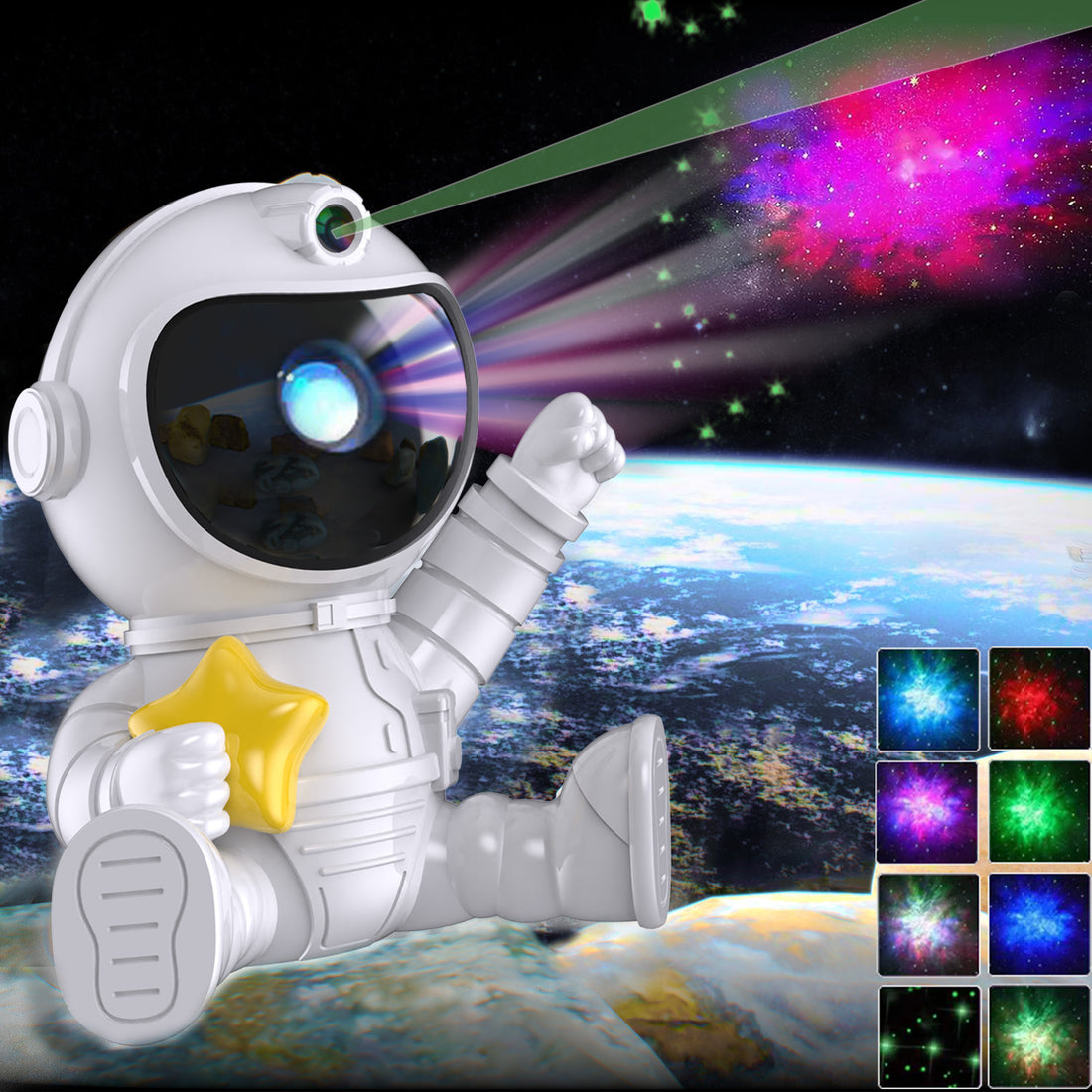 Astronaut Galaxy Projector | Starry Sky Lamp | Topsuper