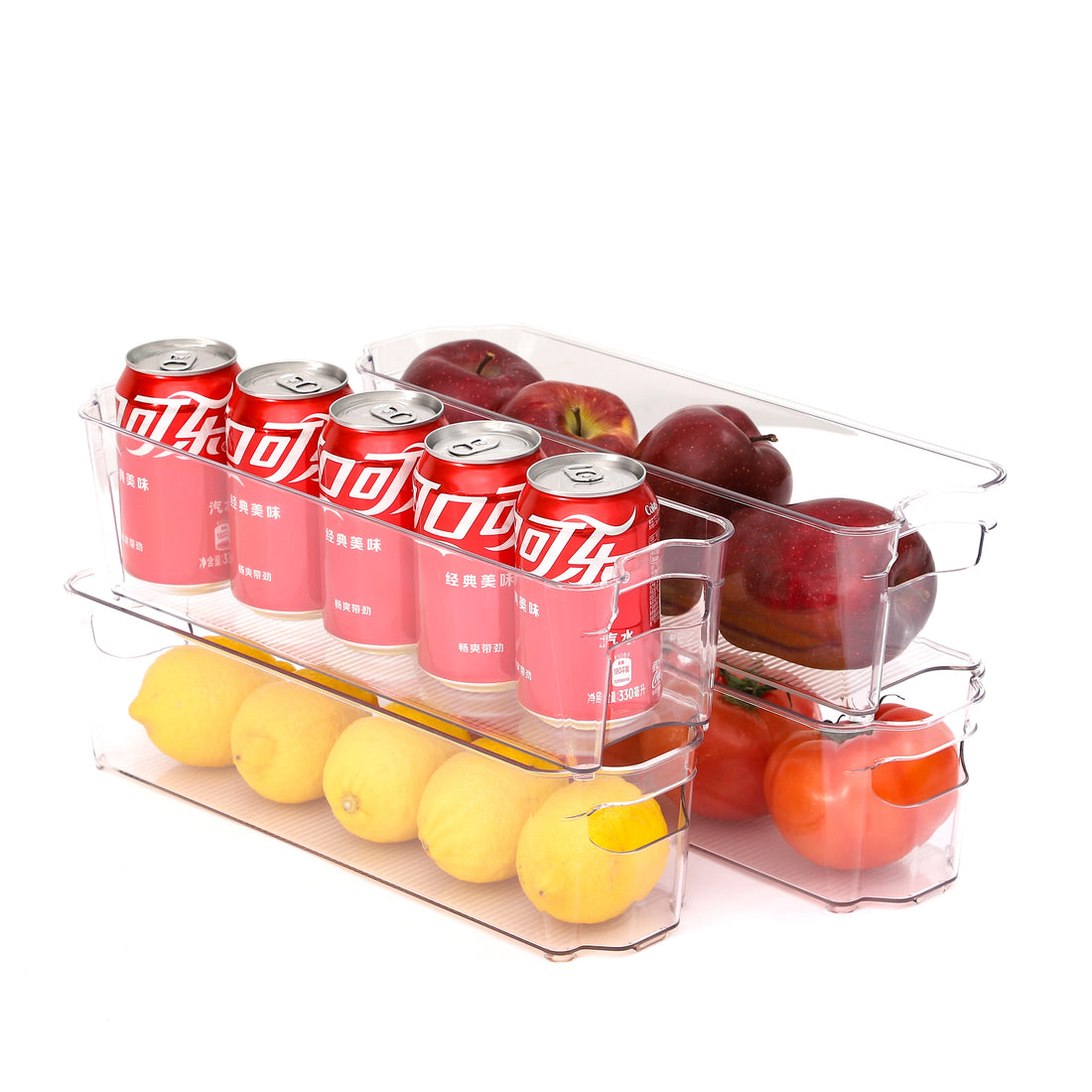 Refrigerator Organizer Bins | 4 Pieces Organizer | Topsuper