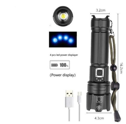Rechargeable Glare Flashlight | Display Glare Flashlight | Topsuper