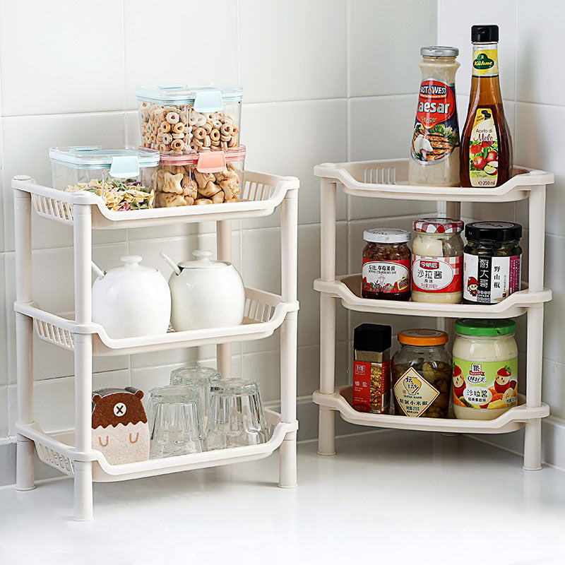 Home Multifunctional Desktop Storage Basket Shelf