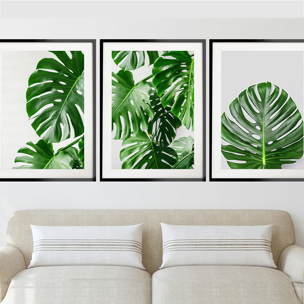 Green Plant Canvas Painting | Green Plant Painting | Topsuper