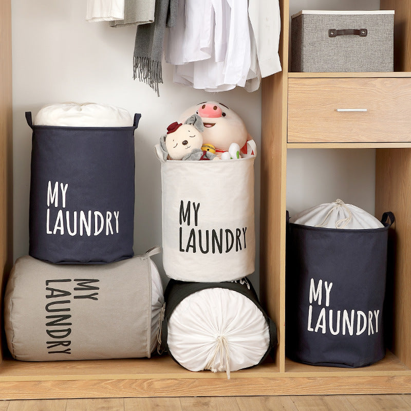 Cloth Storage Bucket | Waterproof Storage Box | Topsuper