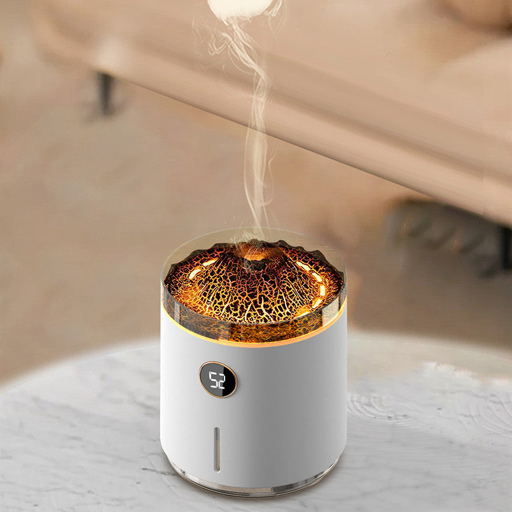 Flame Aroma Diffuser | Digital Display Diffuser | Topsuper